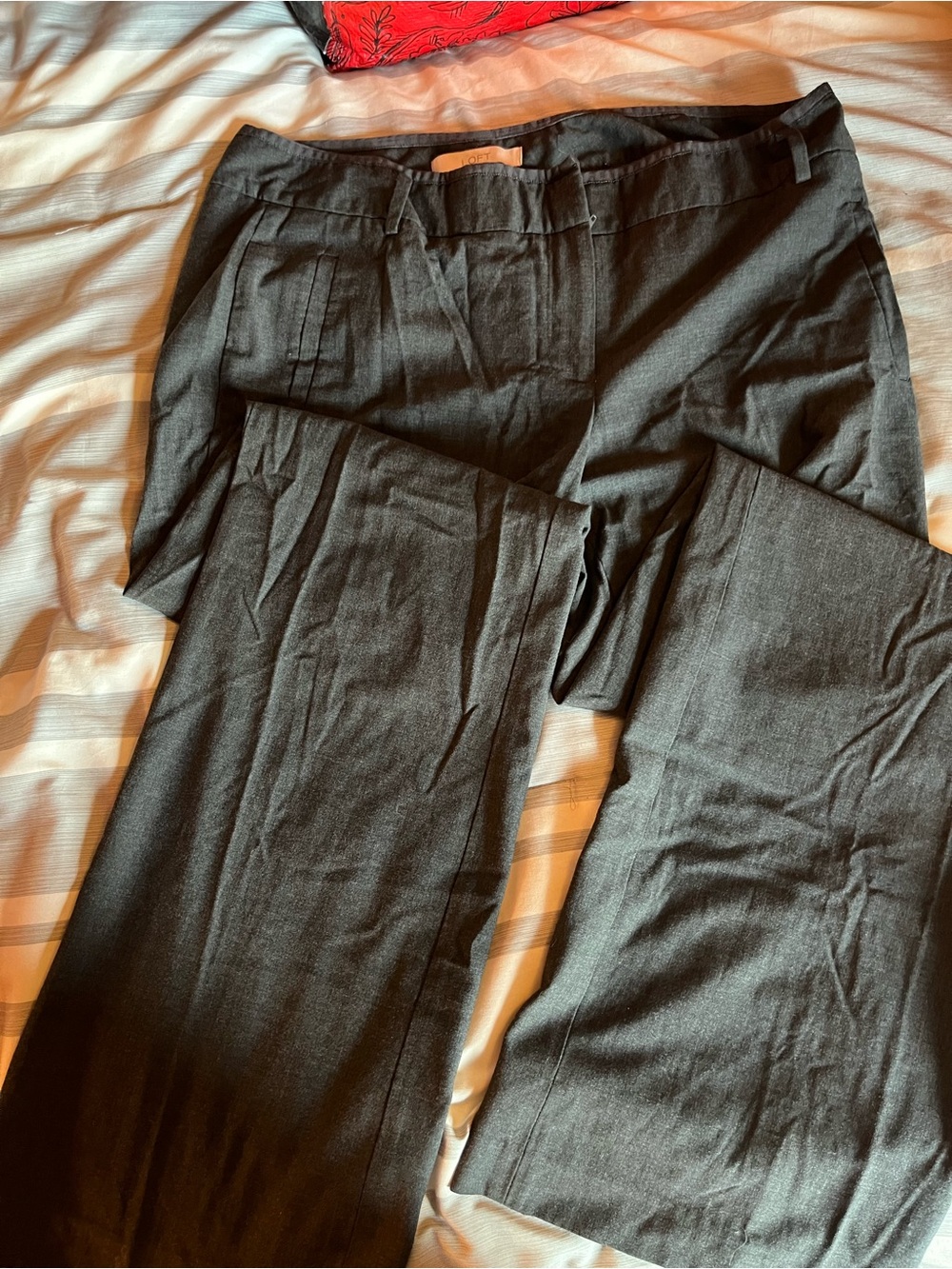 LOFT Women’s Dark Gray Dress Pants
